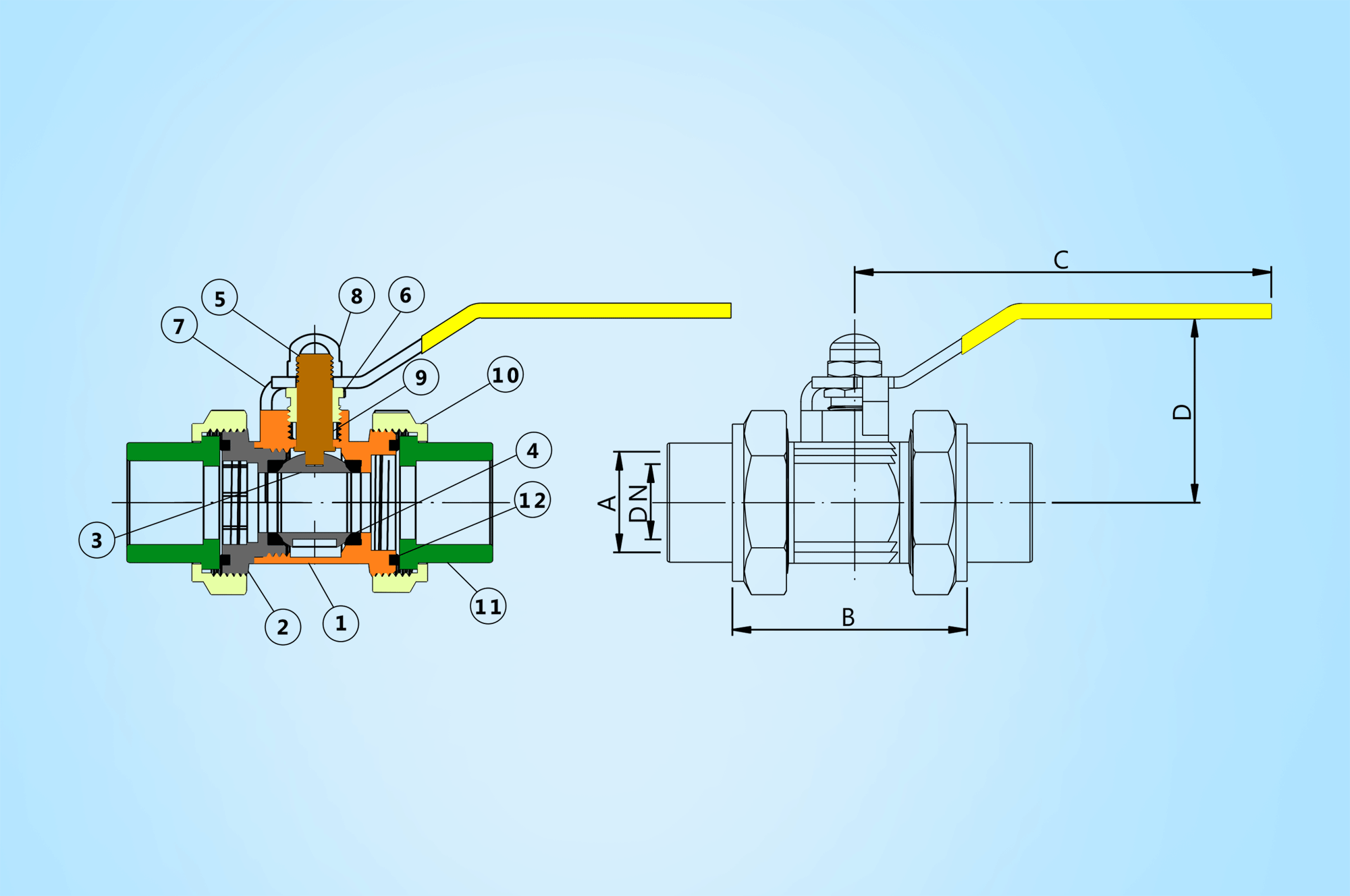 PPR Valve - EWB3